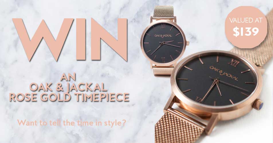 Would you like to a win an Oak & Jackal timepiece? Then, this competition is just for you!