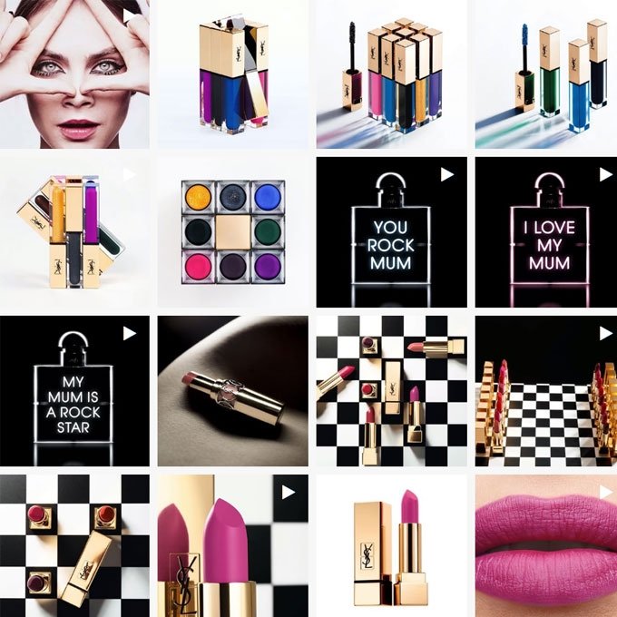 YSL Beauty Dare & Stage Instagram Magazine