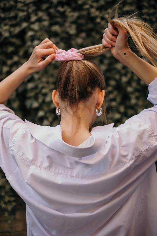Hair Accessories and Minimal Styling for Video Calls