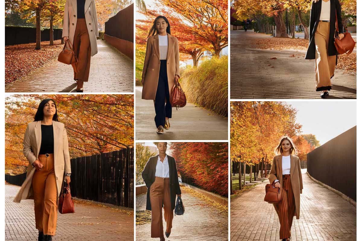 Autumn fashion 2025 collage