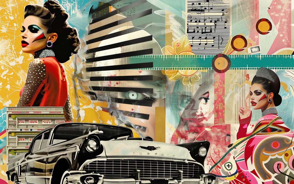 Mix, Match, and Market: Creating Fashion Collages with Stock Images