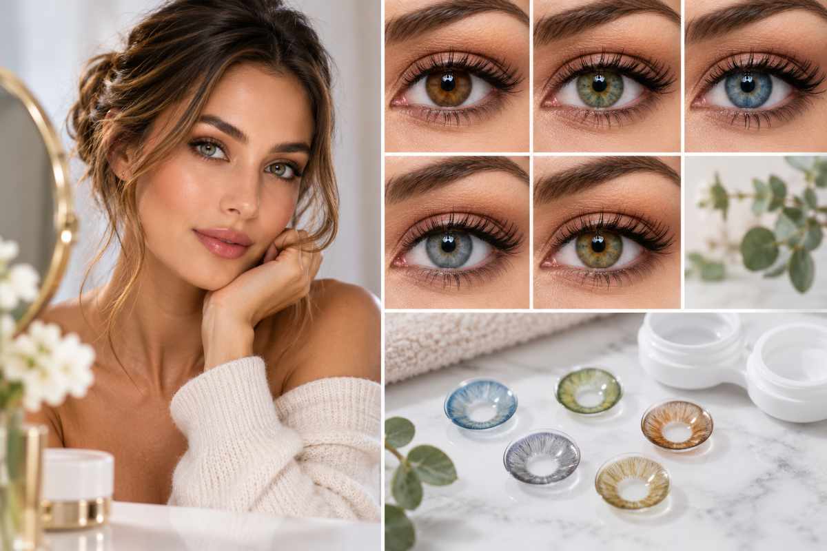 Coloured Contact Lenses How to Choose a Look That Suits You