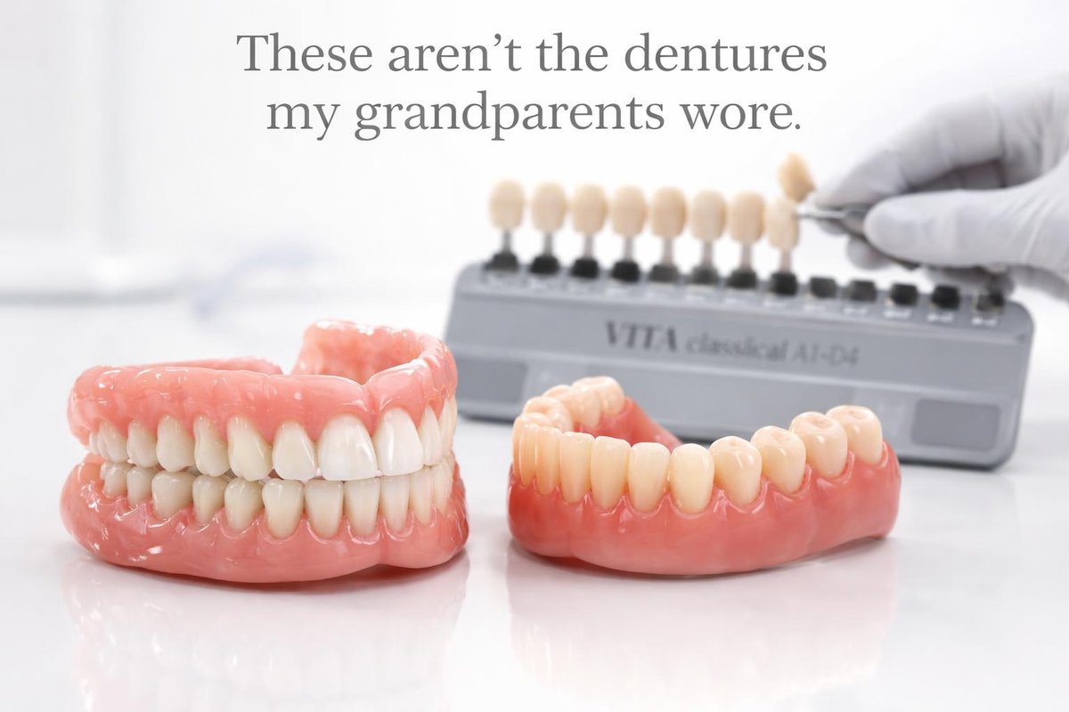 Illustration for The Modern Denture Revolution
