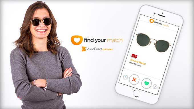 As Valentine’s Day fast approaches, our friends at VisionDirect.com.au are celebrating the Hallmark Day by helping you find your perfect (eyewear) match!
