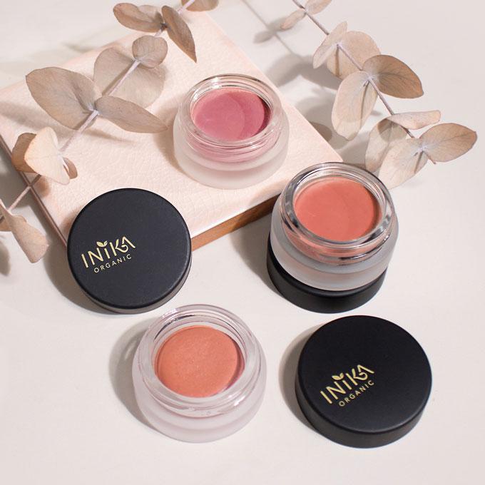 INIKA Organic Lip and Cheek Cream gives your skin a natural, royal flush of colour.
