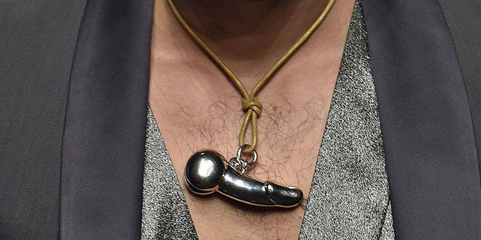 Penis shaped necklace